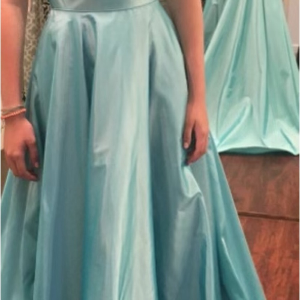 Light Blue Prom Dress